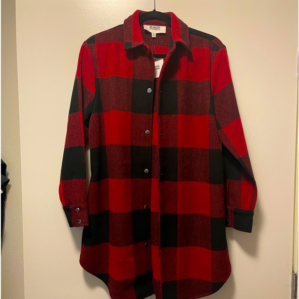 BB Dakota by Steve Madden plaid Coat